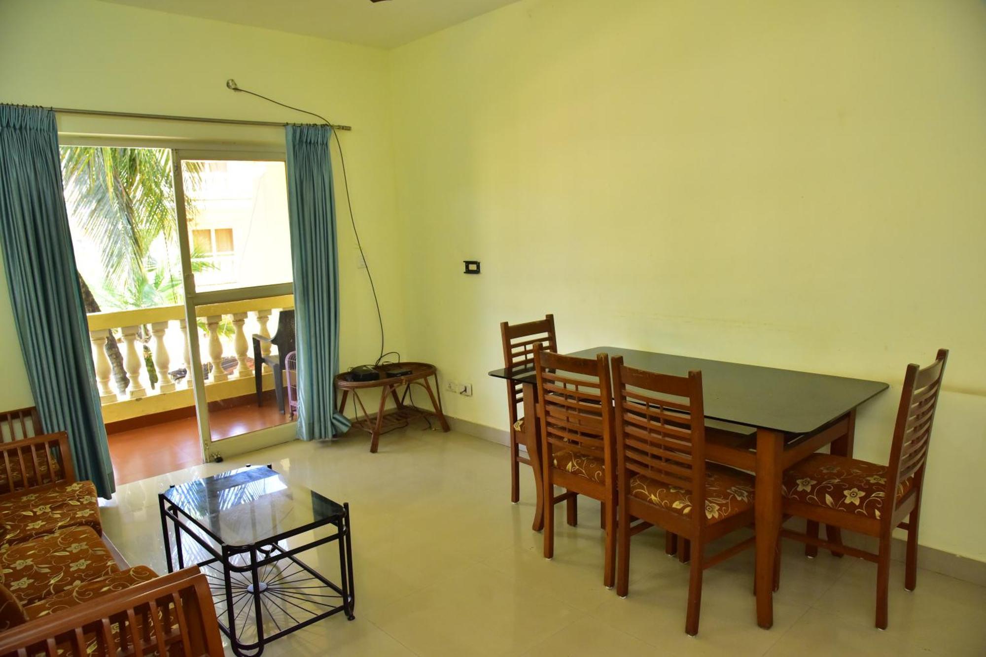 Fieldstone Lovely 2 Bhk Ac Apartment Talaulim Номер фото